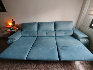 Sofá Eléctrico Azul
