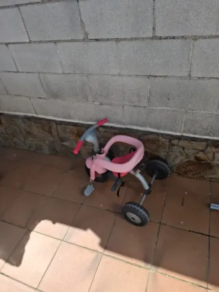 Triciclo Infantil Rosa Smoby