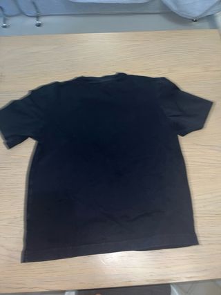 Maglietta Adidas nera con logo bianco