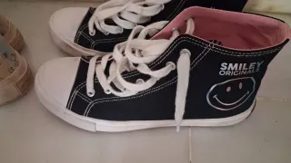 2 pares zapatillas Converse altas