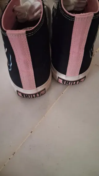 2 pares zapatillas Converse altas