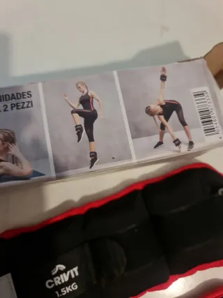 2 Pesas Tobilleras Crivit 1.5kg