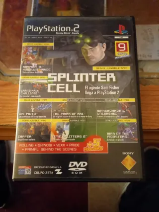 PlayStation 2 Splinter Cell Demo Disco