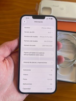 iPhone 13 Pro Max 256gb