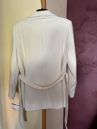 Chaqueta Blanca Vestir Madam Talla M