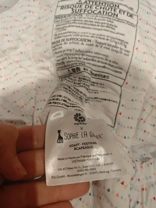 Mochila Ergobaby Portabebés Girafa Sophie