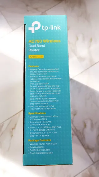 Router TP-Link AC750 Dual Band