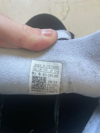 Zapatillas Adidas Campus Negras Talla 43