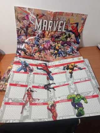 Crónica Marvel una historia año por año