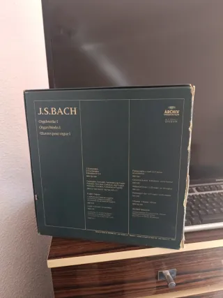 8 Vinilos J.S. Bach - Obras para órgano I