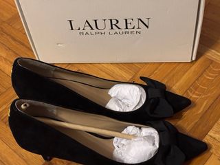 Décolleté Lanette scamosciate Polo Ralph Lauren