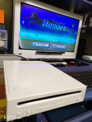 Consola Wii blanca para reparar
