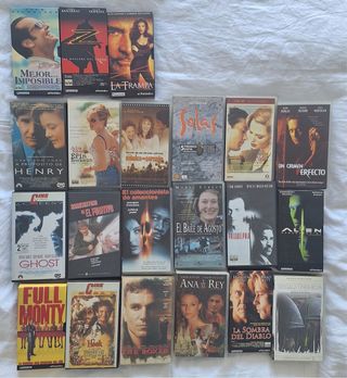 Colección 20 Películas VHS