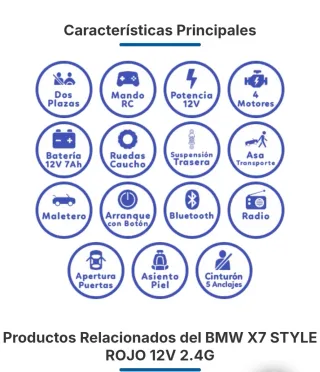 Coche eléctrico 12V para niños