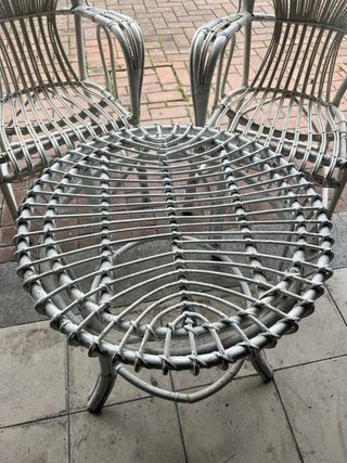 Set 2 sedie e tavolino da giardino