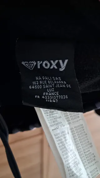 Chaqueta Roxy Mujer Cuadros. TALLA M CON GORRO