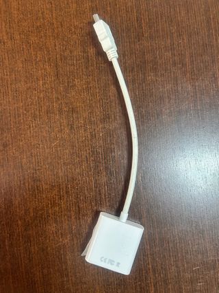 Adaptador VGA a HDMI Blanco