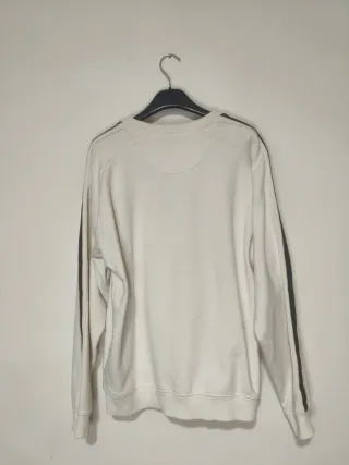 Felpa Nike bianca con logo