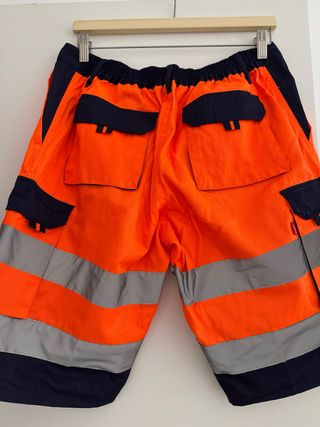 Pantalón de trabajo naranja y azul Nunca utilizado