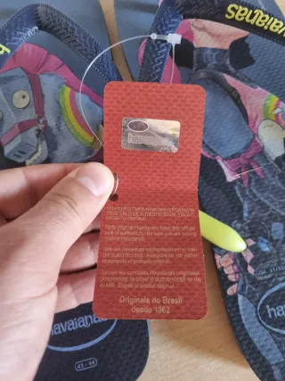 Havaianas Top Fortnite, Infradito Blue, 43/44 EU