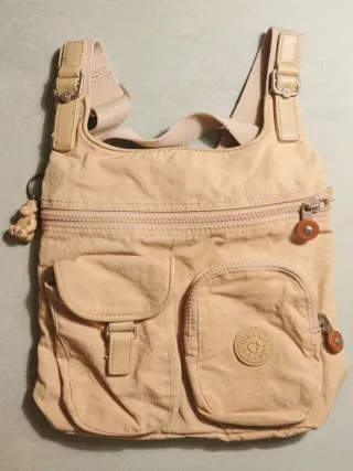 Bolso Kipling Crossbody - Beige (Estado impecable
