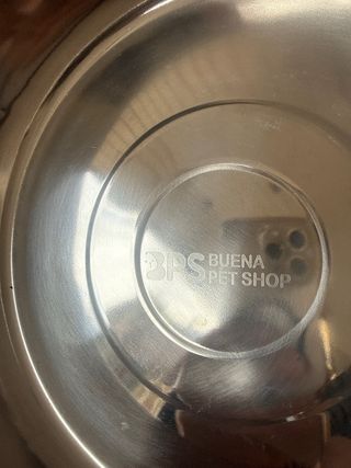 Bebedero Acero Inoxidable Perros