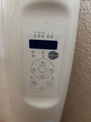 Calefactor Azul Eléctrico