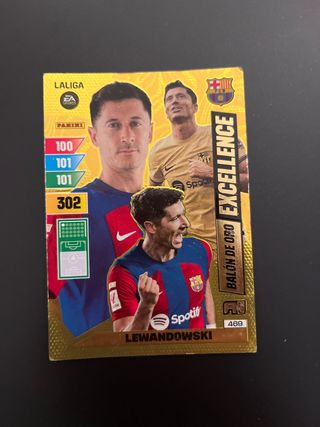 Carta Fútbol Lewandowski Excellence LaLiga