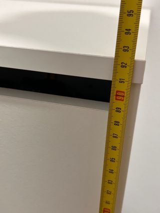 Zapatero IKEA BISSA Blanco Montado