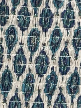 Vestido Brownie un hombro estampado