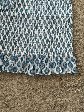 Vestido Brownie un hombro estampado