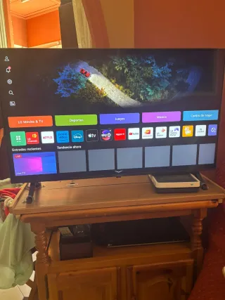 Televisión LG 43 Negra