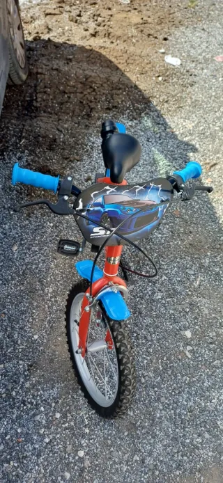 Bicicleta infantil SR Speed roja y azul