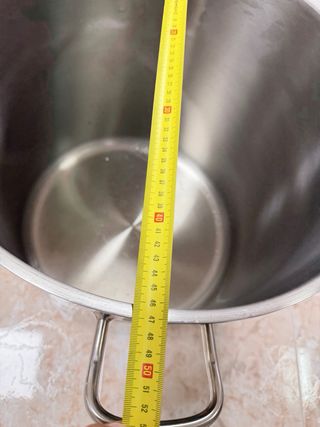 Olla industrial inoxidable