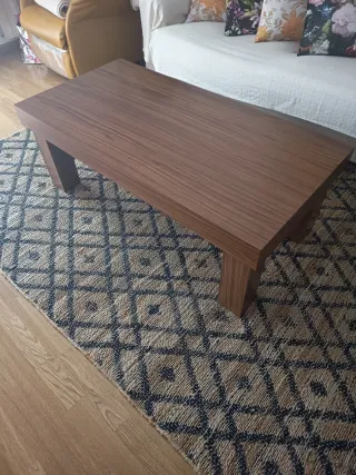 Mesa de centro elevable madera