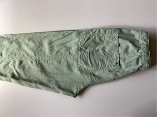 Pantalón Zara Balloon Verde Claro