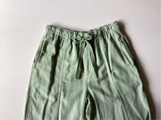 Pantalón Zara Balloon Verde Claro