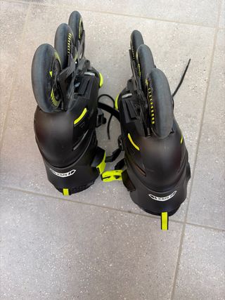 Patines Rollerblade Apex 3WD Negro/Amarillo