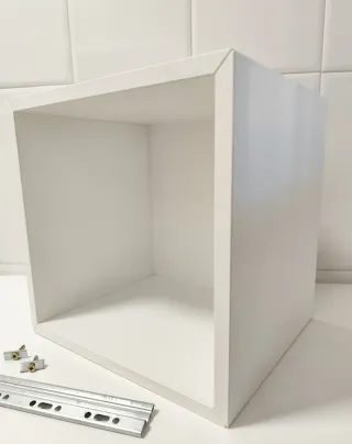 Estantería cubo Ikea  Valje blanca