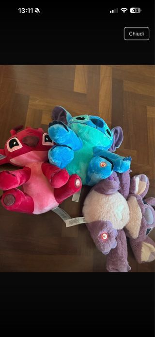 3 Peluche Stitch Disney