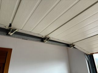 Puerta Garaje Seccional pvc Madera con Motor