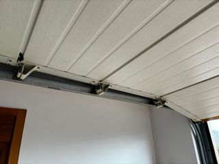 Puerta Garaje Seccional pvc Madera con Motor