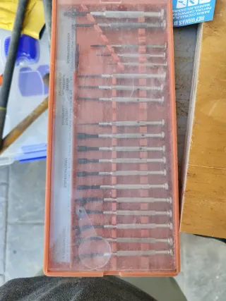 Juego de destornilladores de precisión