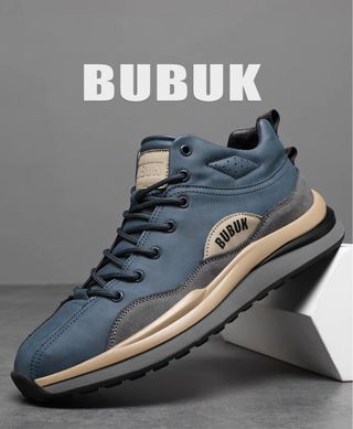 Zapatilla BUBUK Hombre Azul Beige