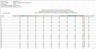 Generador sencillo excel LOMLOE por criterios