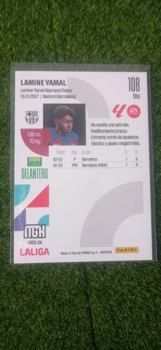 Lamine Yamal Rookie 108 Bis Megacracks 23/24