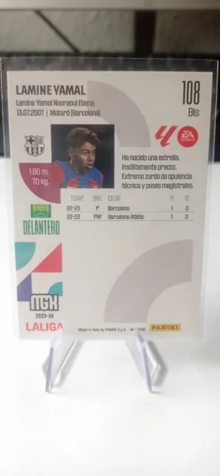 Lamine Yamal Rookie 108 Bis Megacracks 23/24