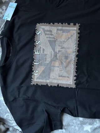 Camiseta Guess Talla S Negra