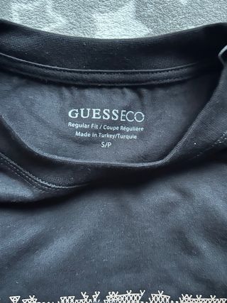 Camiseta Guess Talla S Negra