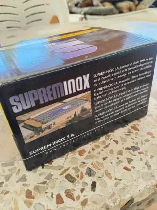 Azucarero de Vidrio y Acero Inoxidable supreminox